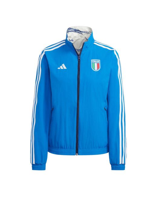 Adidas Italy National Team Anthem Reversible Full-Zip Jacket