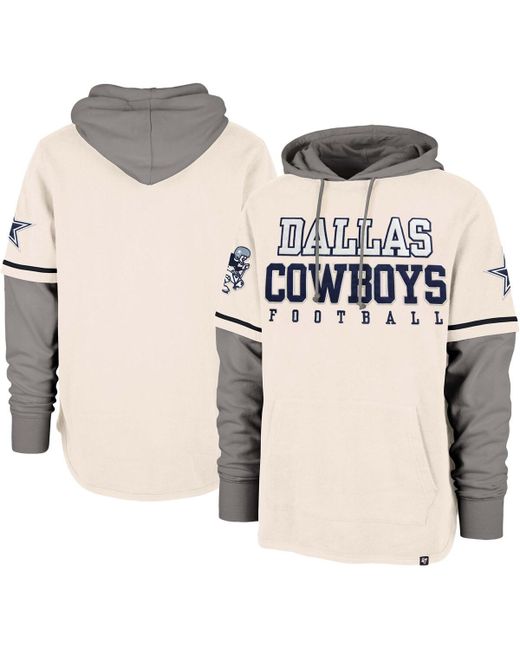 '47 Brand 47 Brand Dallas Cowboys Shortstop Pullover Hoodie