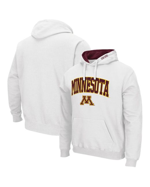 Colosseum Minnesota Golden Gophers Arch and Logo 3.0 Pullover Hoodie