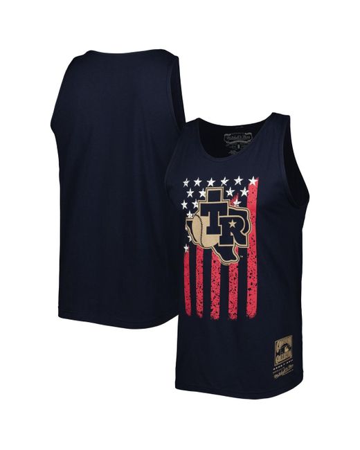 Mitchell & Ness Texas Rangers Cooperstown Collection Stars and Stripes Tank Top