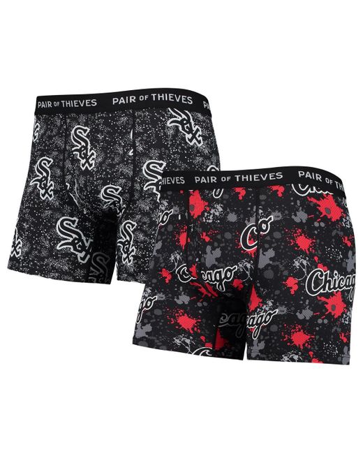 Pair of Thieves Chicago White Sox Super Fit 2-Pack Boxer Briefs Set