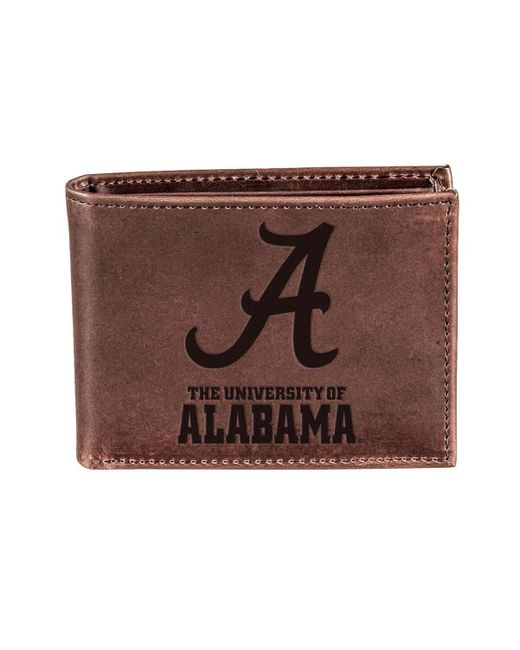 Evergreen Enterprises Alabama Crimson Tide Bifold Leather Wallet
