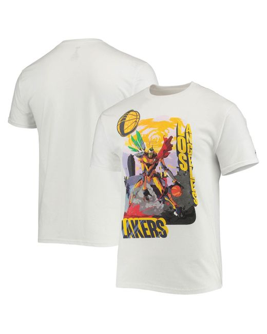 Nba Exclusive Collection Nba x McFlyy Los Angeles Lakers Identify Artist Series T-shirt