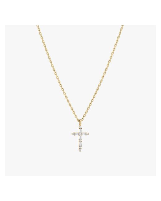 Bearfruit Jewelry Iris Cross Necklace