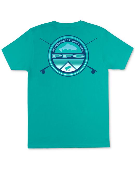 Columbia Gharet Pfg Regular-Fit Logo Graphic T-Shirt