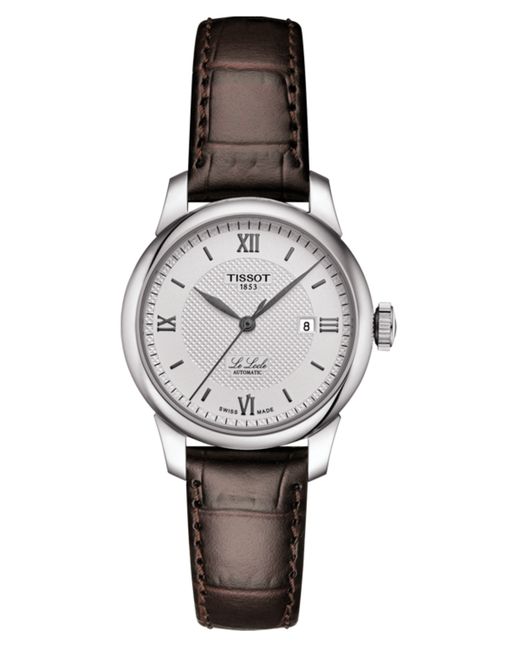 Tissot Swiss Automatic Le Locle Leather Strap Watch 29mm