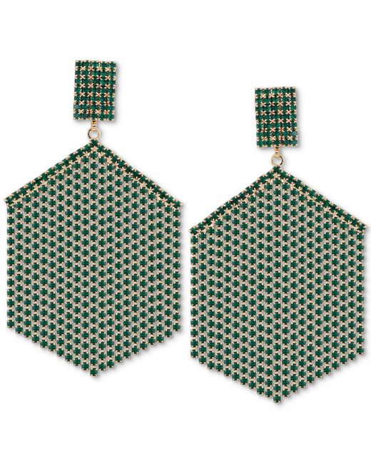 Guess Chandelier Earrings Emerald