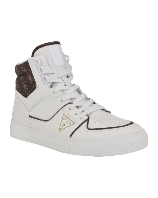 Guess Senen High Top Lace Up Fashion Sneakers