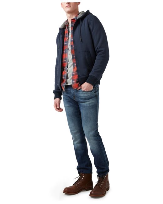 BUFFALO David Bitton Fasox Fleece Lined Full-Zip Sweatshirt