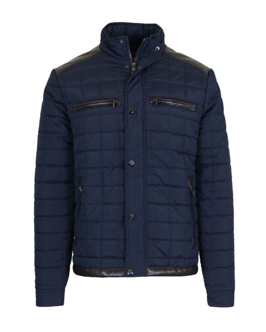 Spire By Galaxy Lightweight Quilted Jacket with Synthetic Trim Design