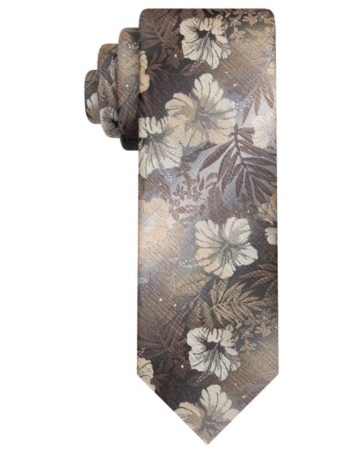 Van Heusen Classic Floral Long Tie