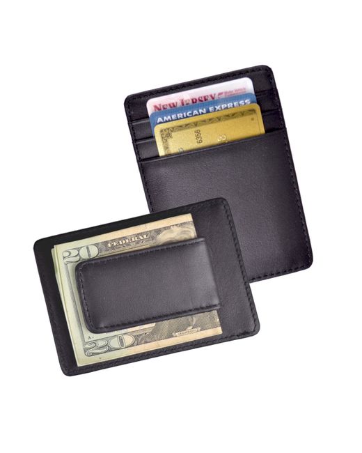 ROYCE New York Magnetic Money Clip Wallet
