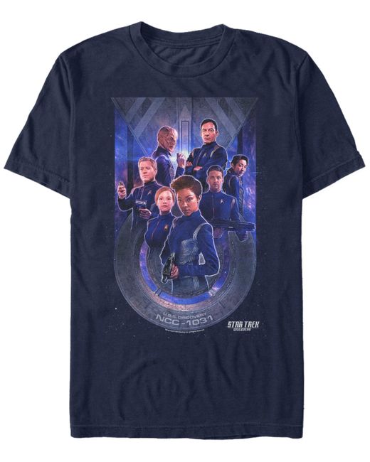 Fifth Sun Star Trek Discovery U.s.s. Starfleet Poster Short Sleeve T-Shirt