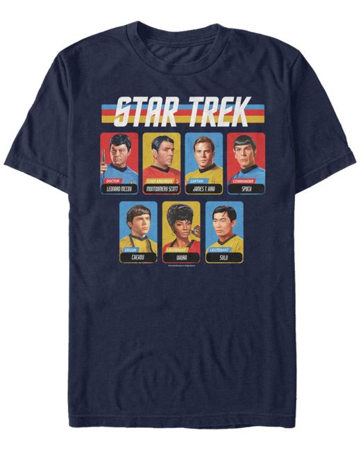 Fifth Sun Star Trek The Original Series Crew Short Sleeve T-Shirt