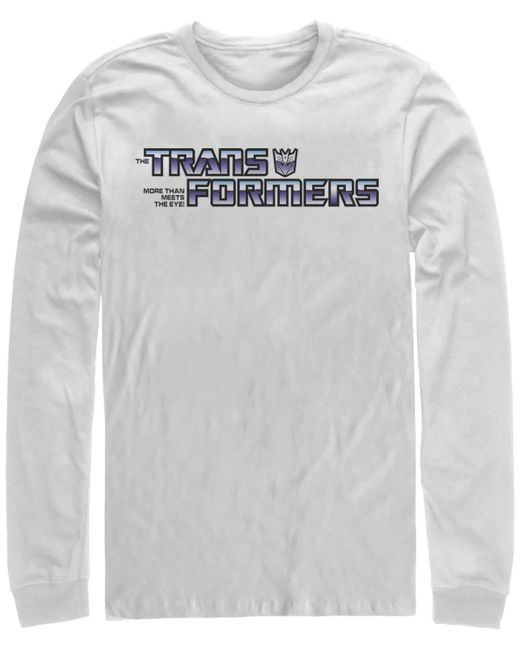 Fifth Sun Transformers Generations Decepticon Logo Long Sleeve T-shirt