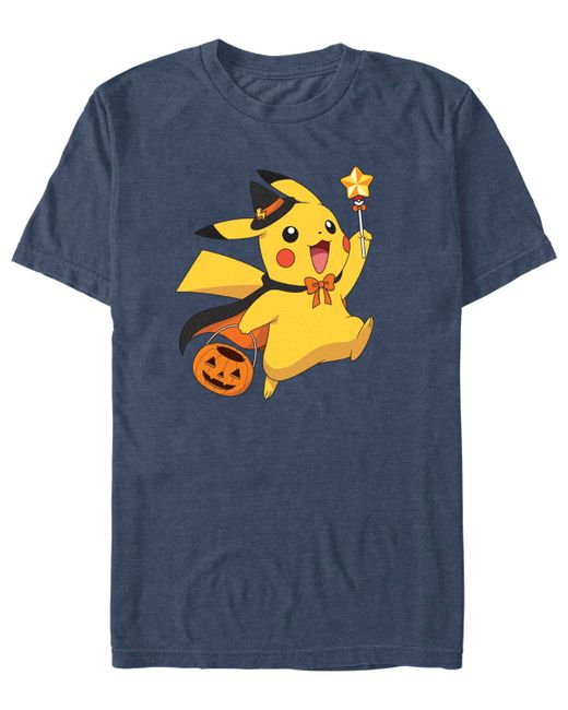Fifth Sun Pokemon Pikachu D Wizard Short Sleeves T-shirt