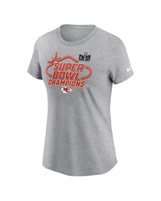 Nike Kansas City Chiefs Super Bowl Lviii Champions Locker Room Trophy Collection T-Shirt