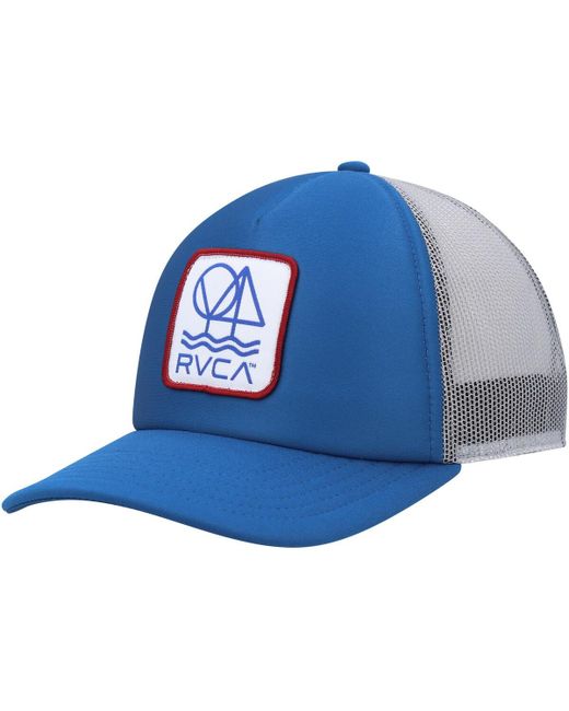 Rvca and Gray Timber Trucker Snapback Hat