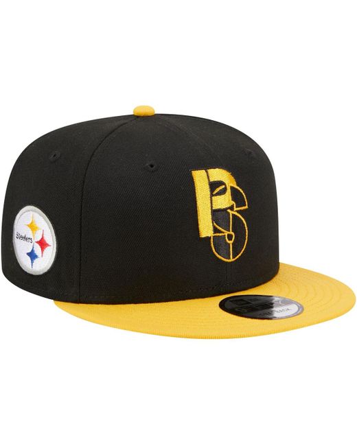 New Era Gold Pittsburgh Steelers City Originals 9FIFTY Snapback Hat