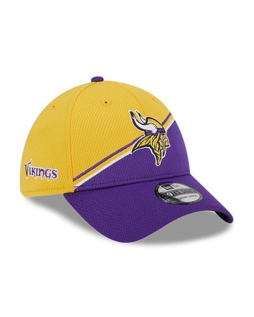 New Era Purple Minnesota Vikings 2023 Sideline 39THIRTY Flex Hat
