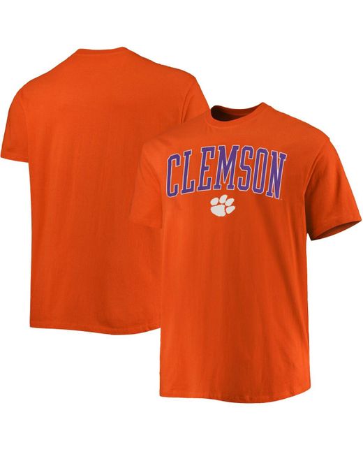 Champion Clemson Tigers Big and Tall Arch Over Wordmark T-shirt