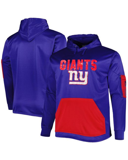 Fanatics New York Giants Big and Tall Pullover Hoodie
