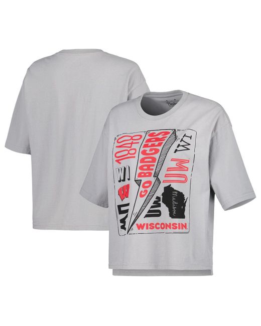 Pressbox Wisconsin Badgers Rock Roll School of T-shirt