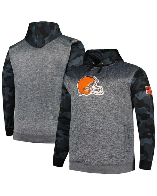 Fanatics Cleveland Browns Big and Tall Camo Pullover Hoodie