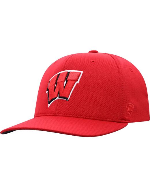 Top Of The World Wisconsin Badgers Reflex Logo Flex Hat