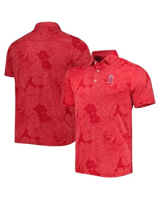 Tommy Bahama Los Angeles Angels Miramar Blooms Polo Shirt