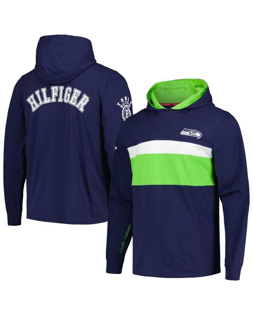 Tommy Hilfiger College Seattle Seahawks Morgan Long Sleeve Hoodie T-shirt