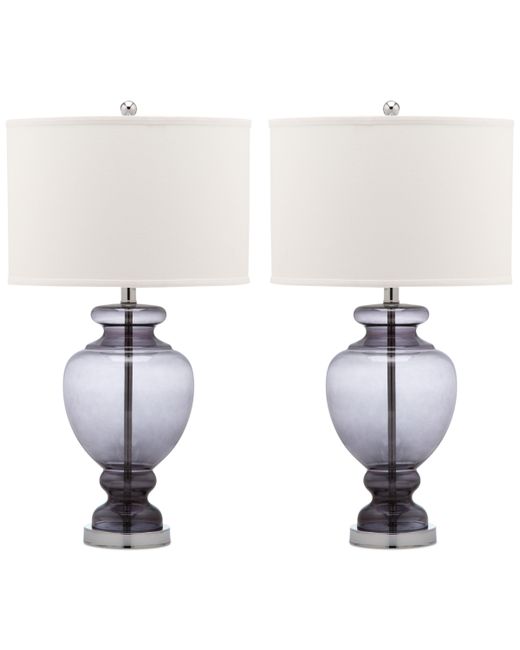 Safavieh Set of 2 Glass Table Lamps