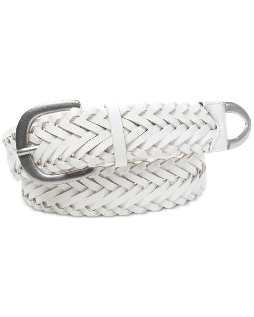 Style & Co Braided Belt with Metal Buckle