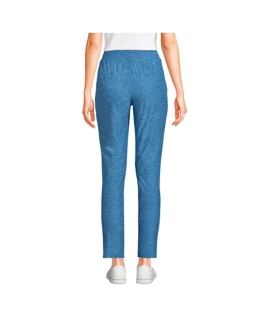Lands' End Active High Rise Soft Performance Refined Tapered Ankle Pants