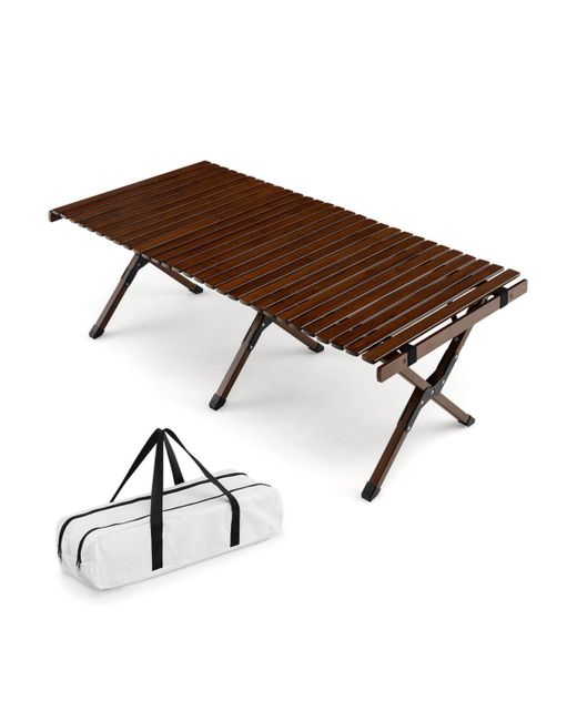 Sugift Portable Picnic Table with Carry Bag for Camping and Bbq