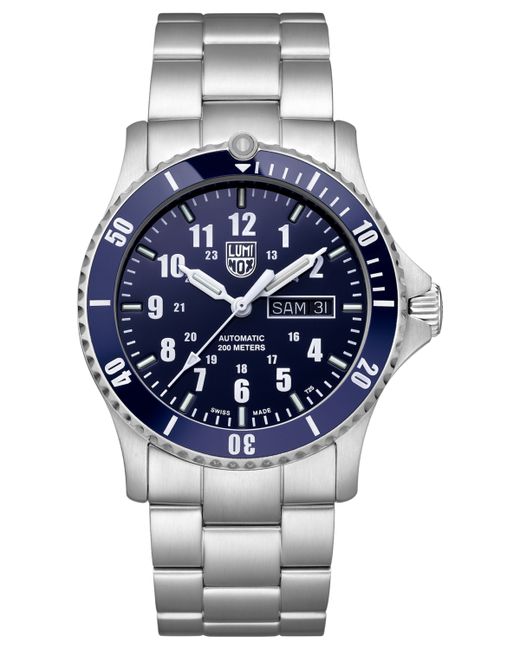 Luminox Swiss Automatic Sport Timer Stainless Steel Bracelet Watch 42mm
