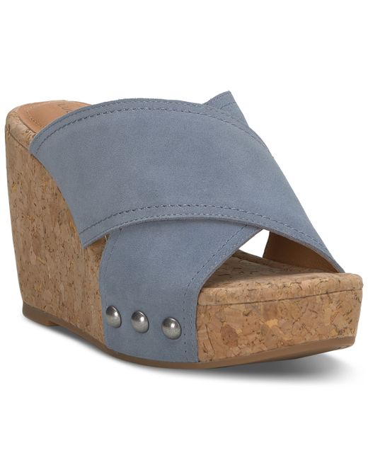 Lucky Brand Valmai Platform Wedge Sandals