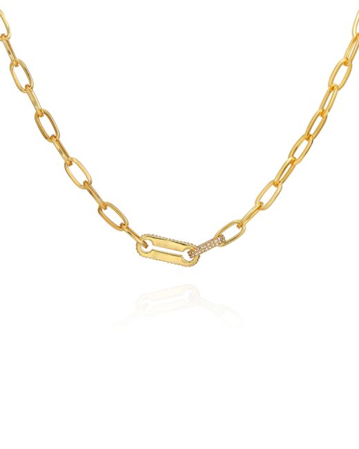 Vince Camuto Tone Link Chain Necklace 18 2 Extender