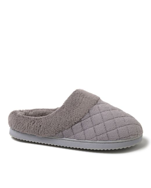 Dearfoams Libby Quilted Terry Clog Slippers