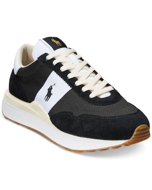 Polo Ralph Lauren Train 89 Lace-Up Sneakers white