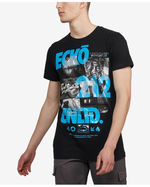 Ecko Unltd Gridlock Graphic T-shirt