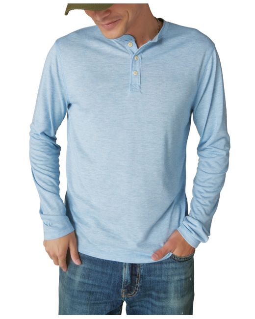 Lucky Brand Long-Sleeve Henley T-Shirt
