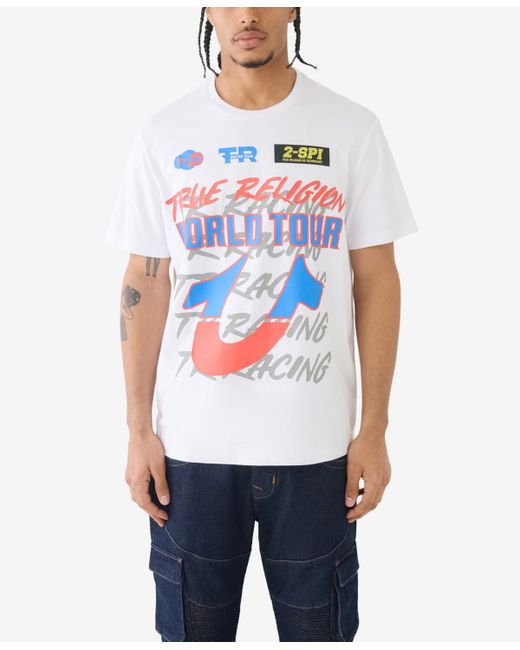 True Religion Short Sleeve Tr Racing T-shirts