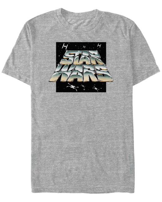 Fifth Sun Star Wars Classic Chrome Logo Short Sleeve T-Shirt