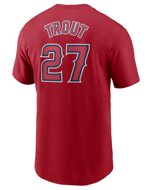 Nike Mike Trout Los Angeles Angels Name and Number Player T-Shirt