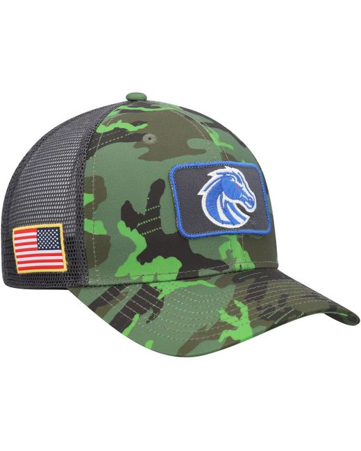 Nike Boise State Broncos Classic99 Veterans Day Trucker Snapback Hat