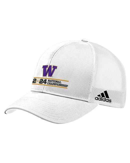 Adidas Washington Huskies College Football Playoff 2024 Sugar Bowl Champions Trucker Adjustable Hat