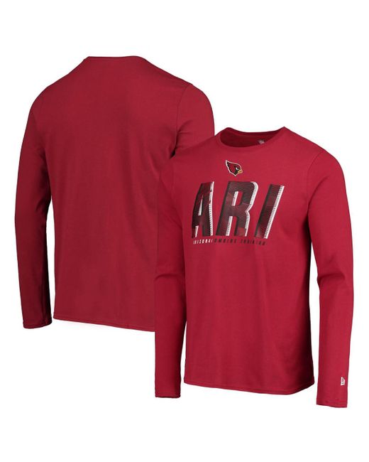 New Era Arizona Cardinals Combine Authentic Static Abbreviation Long Sleeve T-shirt