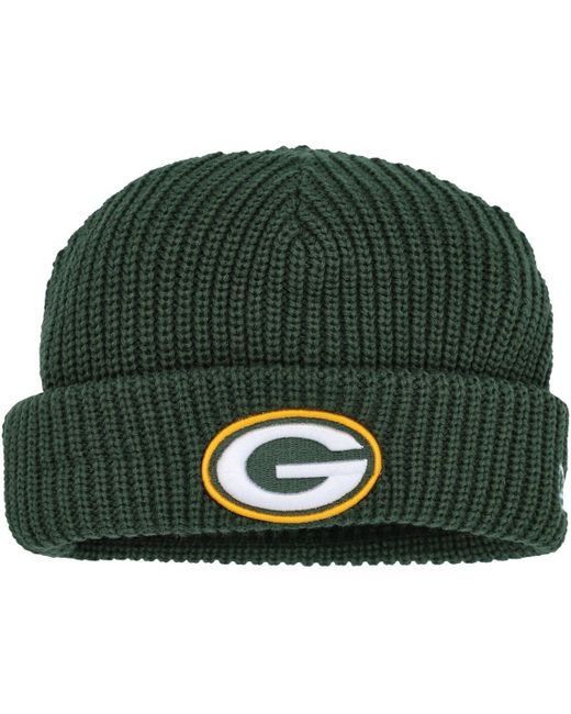 New Era Bay Packers Fisherman Skully Cuffed Knit Hat