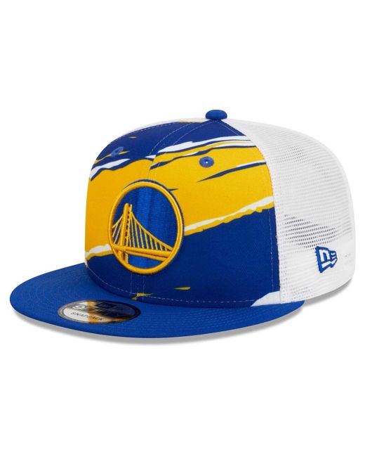 New Era Golden State Warriors Tear Trucker 9FIFTY Adjustable Hat